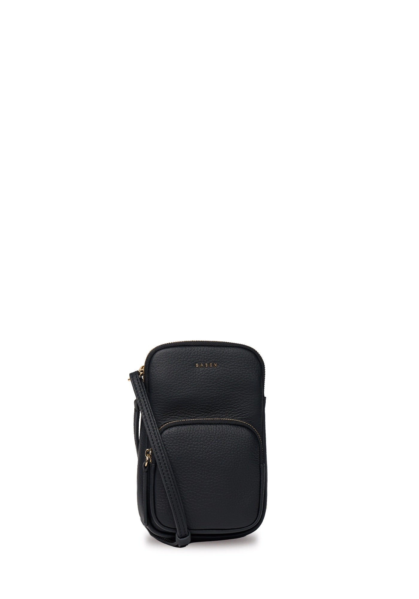 Saben Nikko Pocket Phone Sling Black Luxe