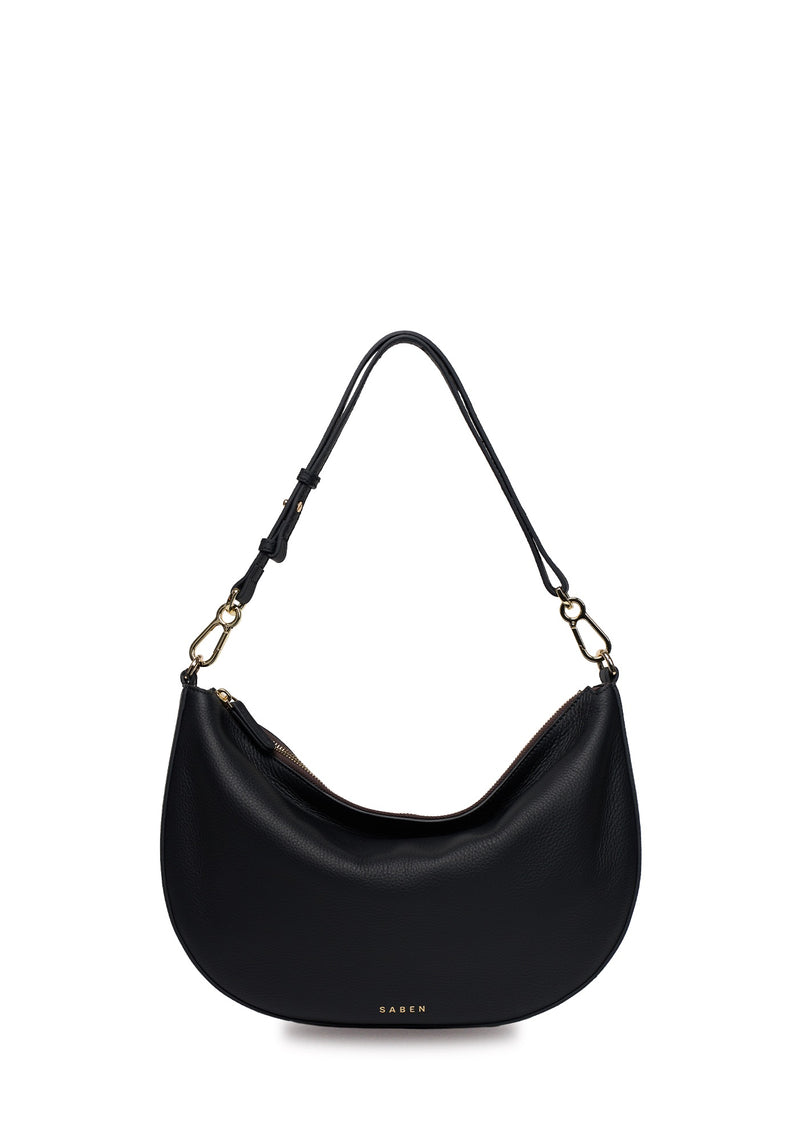 Saben Noa Shoulder Bag Black Luxe