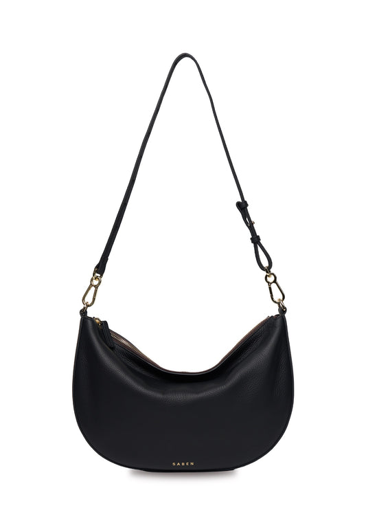 Saben Noa Shoulder Bag Black Luxe