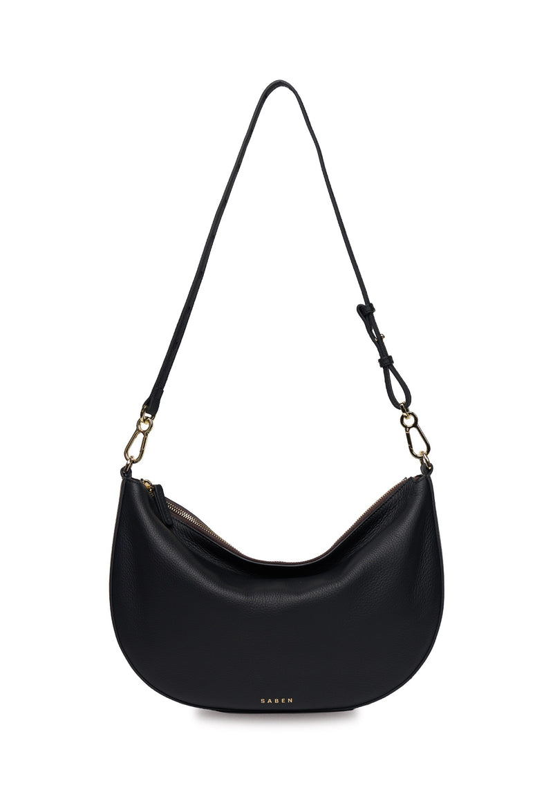 Saben Noa Shoulder Bag Black Luxe