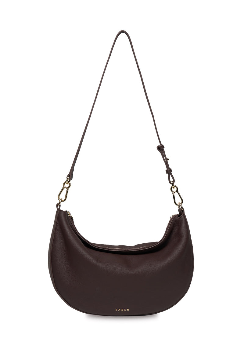Saben Noa Shoulder Bag Cacao Luxe