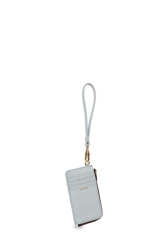 Saben Winona Card Holder with Wristlet Elderberry