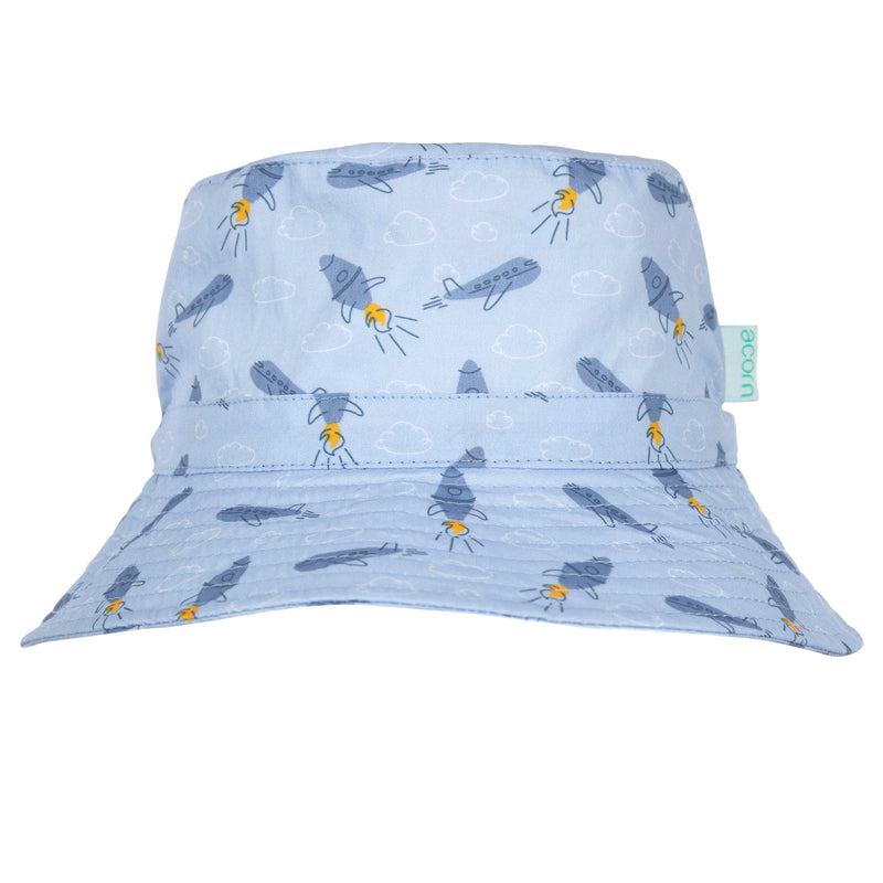 Acorn Kids Blast Off Wide Brim Bucket Hat