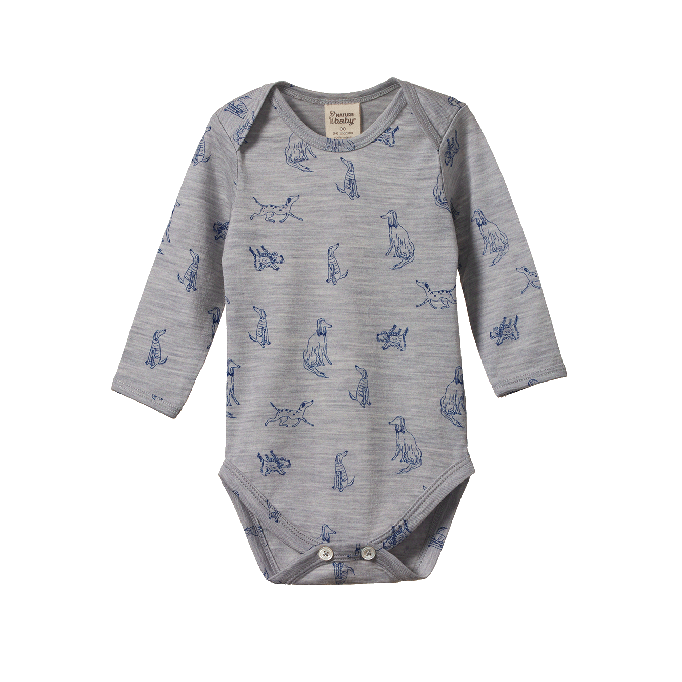 Nature Baby Long Sleeve Bodysuit Merino - Best Friend