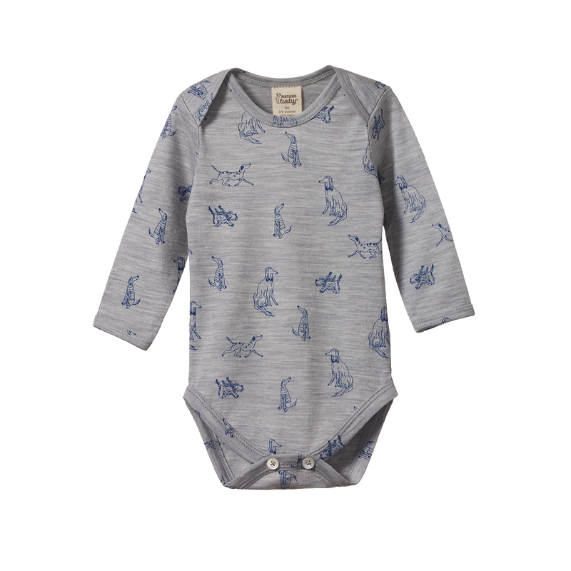Nature Baby Long Sleeve Bodysuit Merino - Best Friend