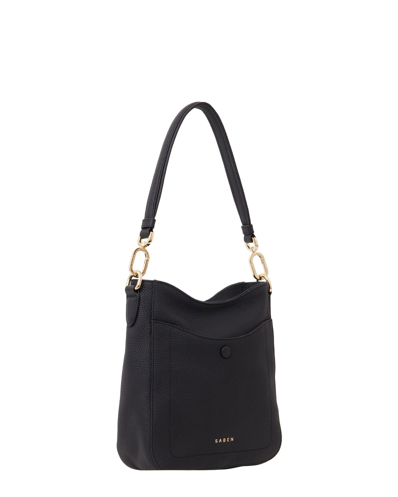 Saben Rosie Shoulder Bag - Black