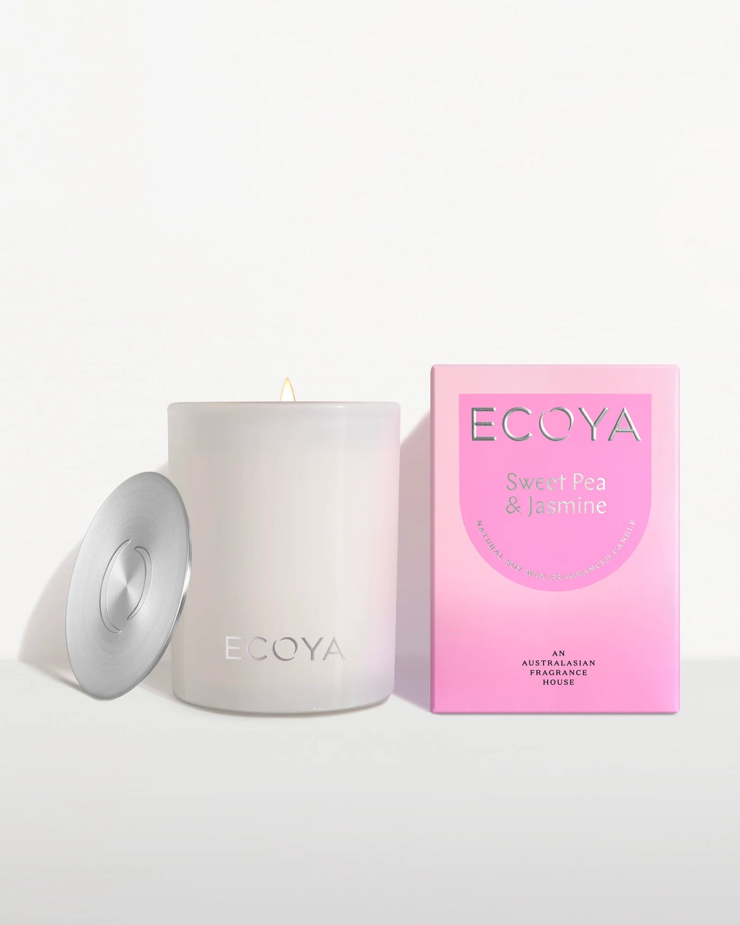 Ecoya Sweet Pea & Jasmine Madison Candle