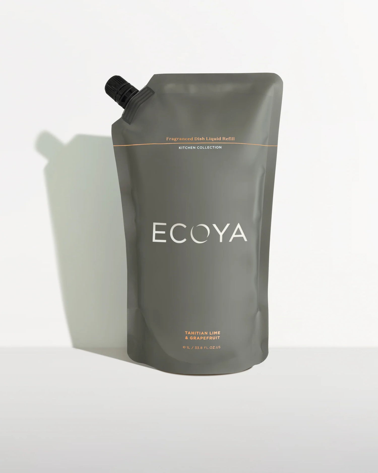 Ecoya Tahitian Lime & Grapefruit Fragranced Dish Liquid Refill