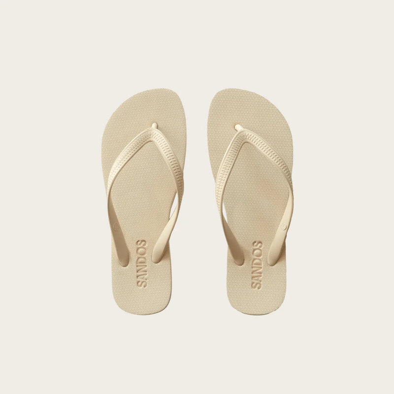 Sandos Orignial Flip Flops - Oat