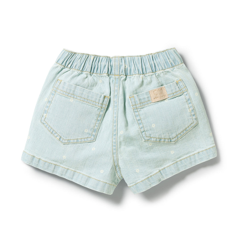 Wilson & Frenchy Ditsy Daisy Organic Denim Short