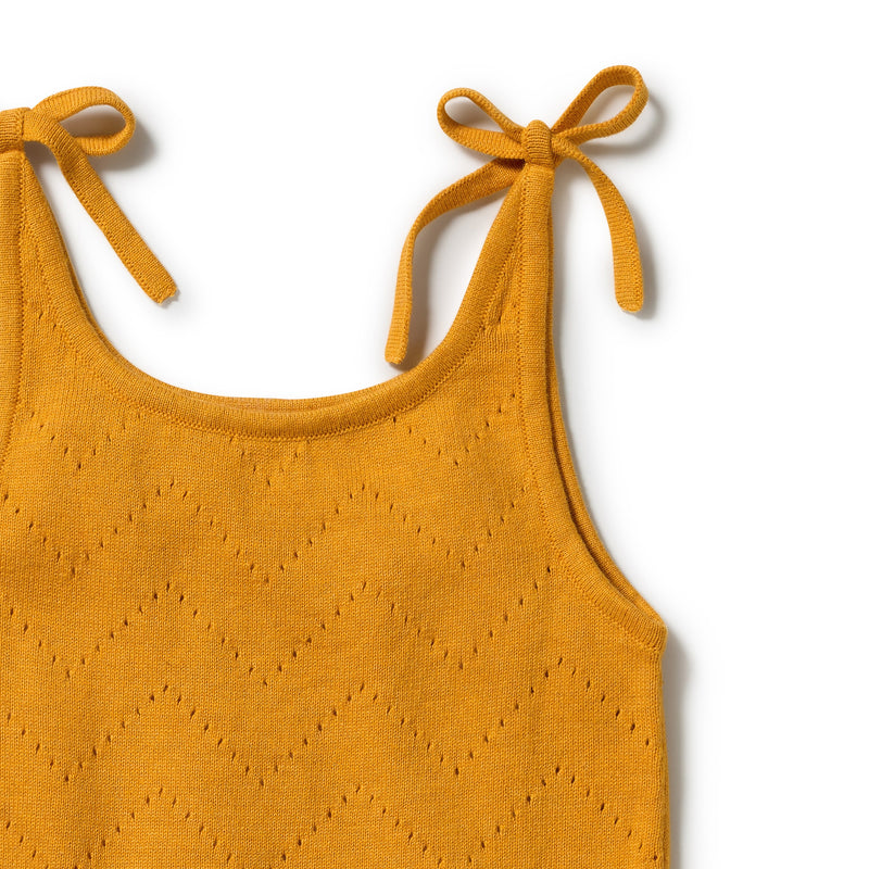 Wilson & Frenchy Marmalade Organic Knitted Chervon Set
