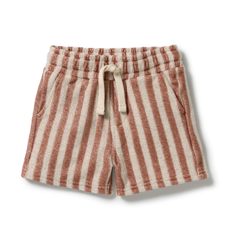 Wilson & Frenchy Cherry Cola Stripe Terry Short