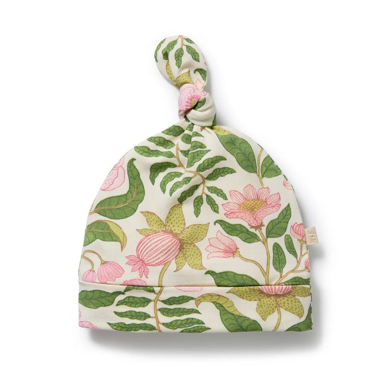 Wilson & Frenchy Ma Fleur Knot Hat - Organic Cotton Jersey