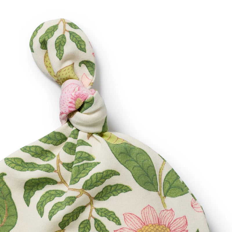 Wilson & Frenchy Ma Fleur Knot Hat - Organic Cotton Jersey