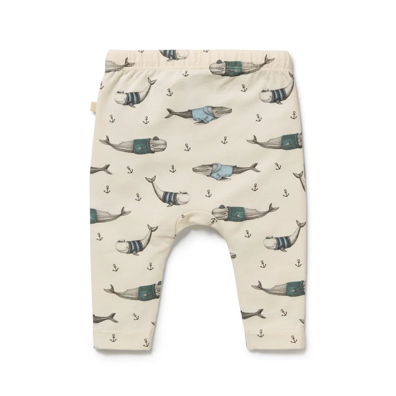 Wilson & Frenchy Woolly Whales Organic Leggings