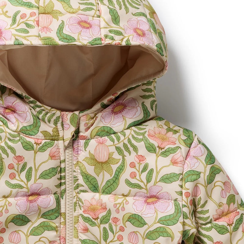 Wilson & Frenchy Puffer Jacket Ma Fleur - 100% Recycled Polyester