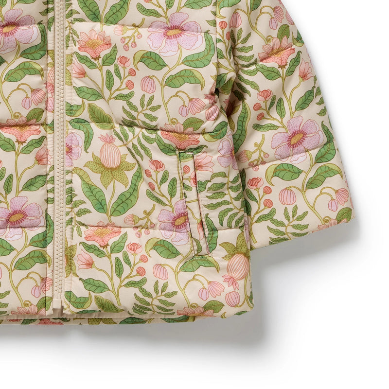 Wilson & Frenchy Puffer Jacket Ma Fleur - 100% Recycled Polyester