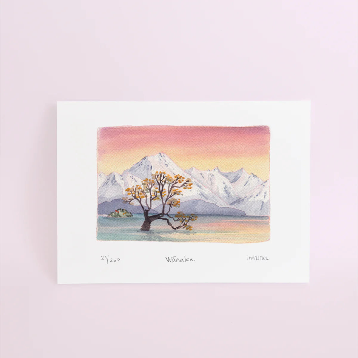 Drawing The Way Watercolour Limited Edition