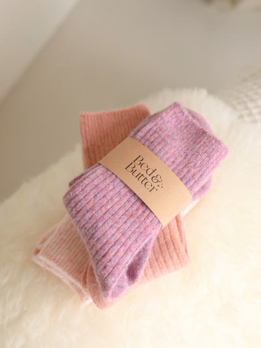 Bed & Butter The Comfiest Socks - Lavender