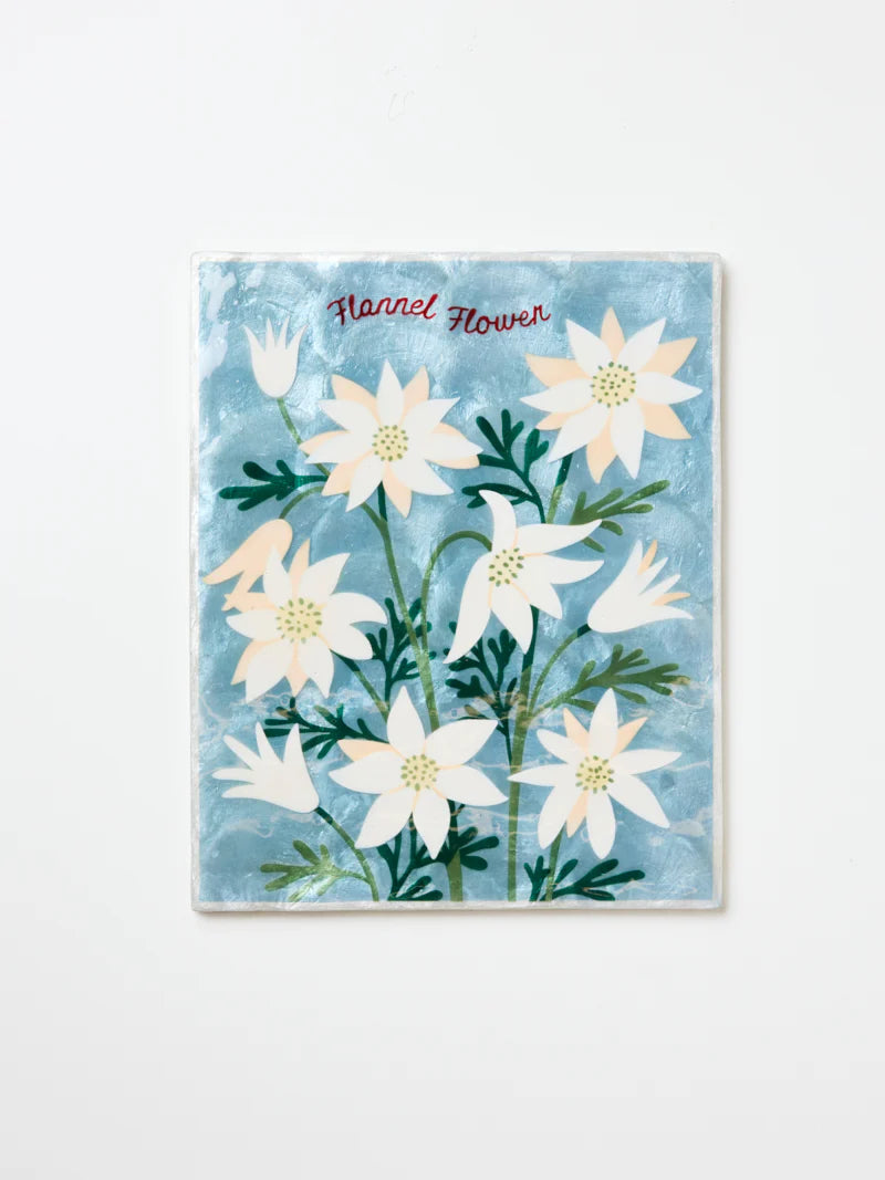 Jones & Co Market Wall Art Flannel Flower
