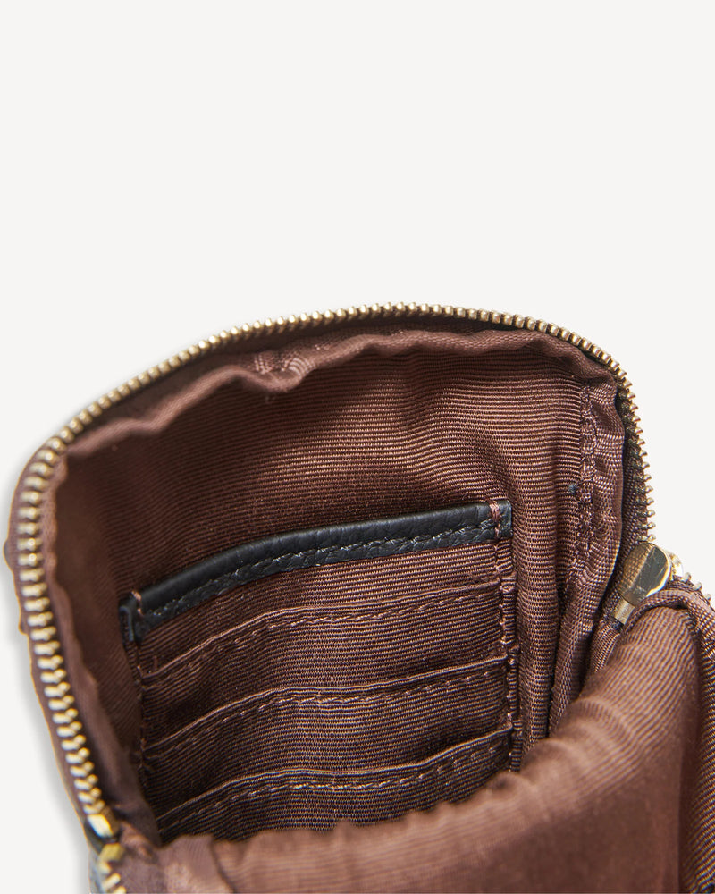 Saben Nikko Phone Sling - Black Bubble Pocket