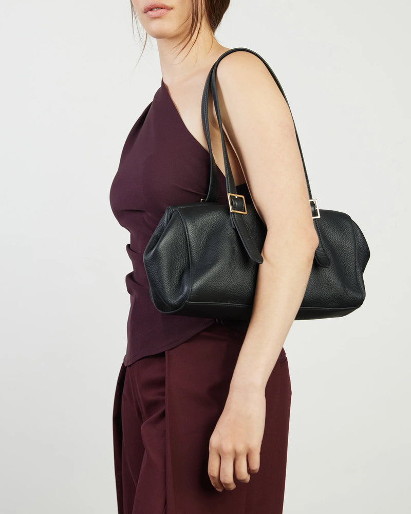 Saben Addie Shoulder Bag - Black Luxe