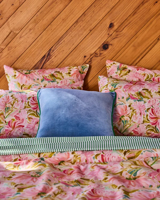 Kip & Co Cloud Break Velvet Cushion