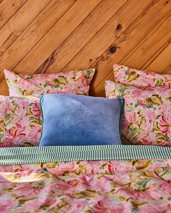 Kip & Co Cloud Break Velvet Cushion