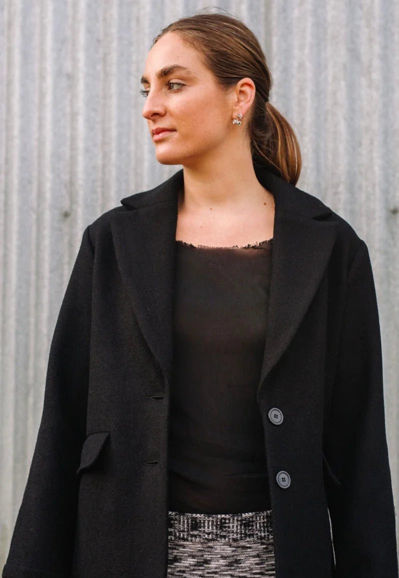 Atér Holland Wool Blazer - Black