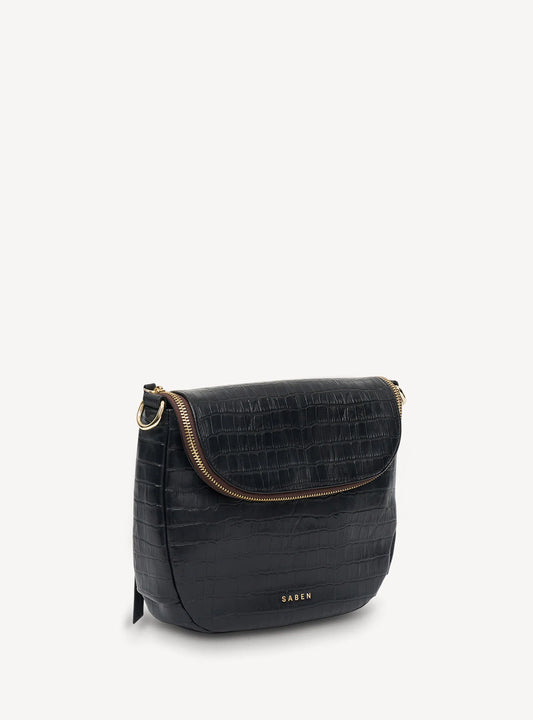 Saben Fifi - Black Croc