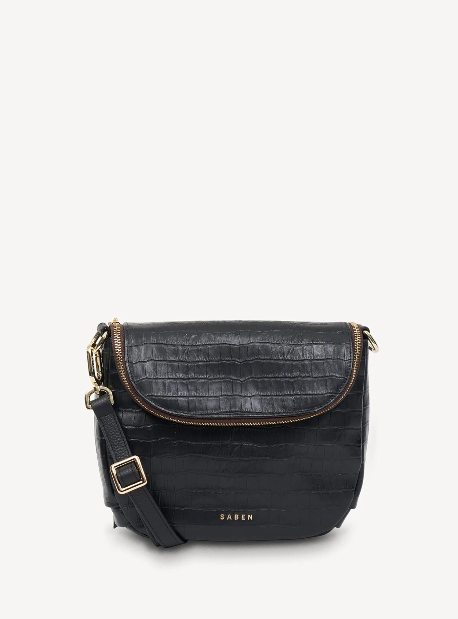 Saben Fifi - Black Croc