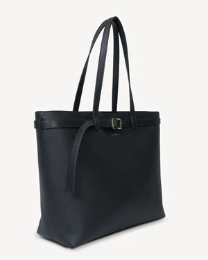 Saben Tabby Shoulder Bag - Black + Bronze