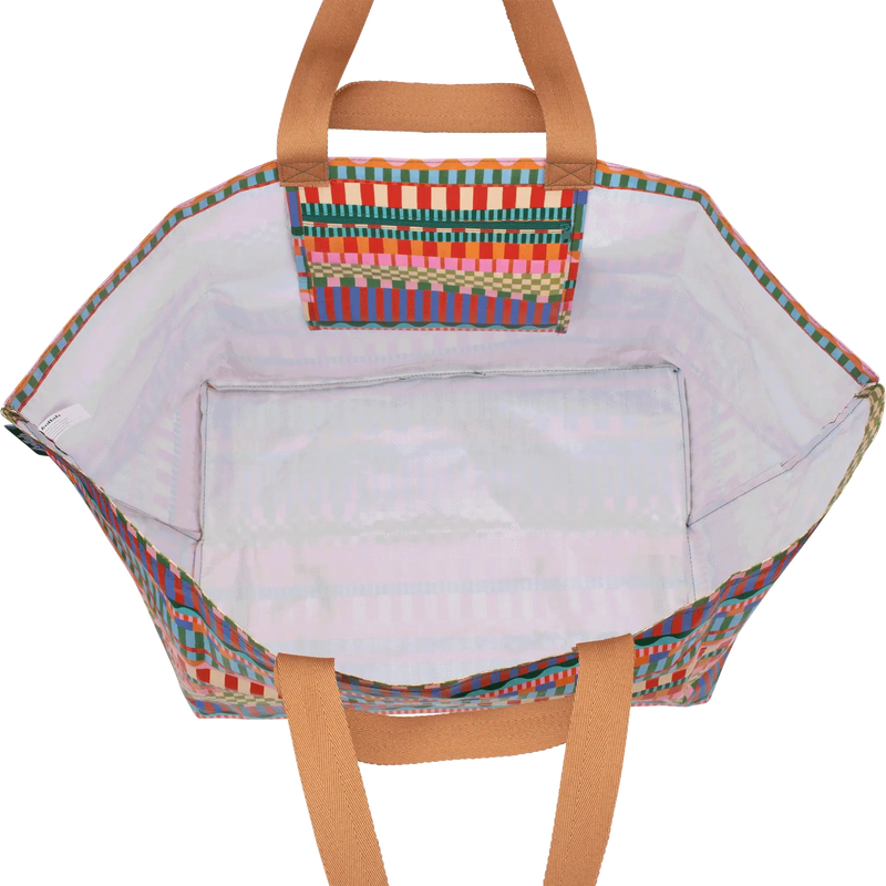 Kollab Beach Bag - Blocks & Stripes