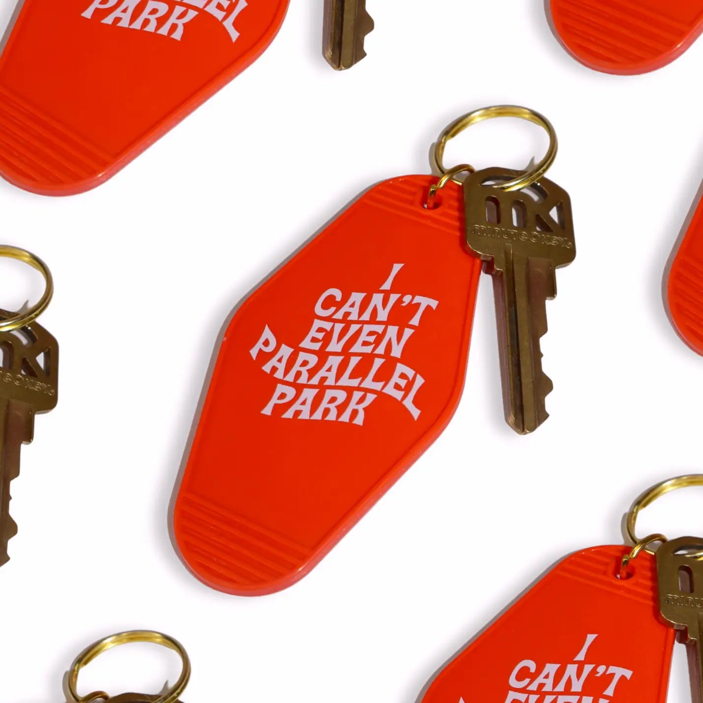Motel Key Chain - I Can't Even Parallel Park