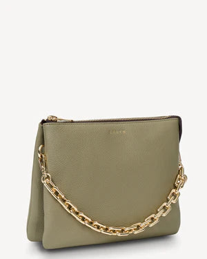 Saben Matilda Crossbody - Eucalyptus + Chunky Chain