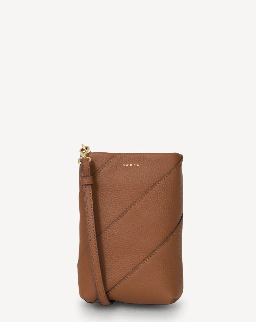Saben Maggie Crossbody Bias - Tan