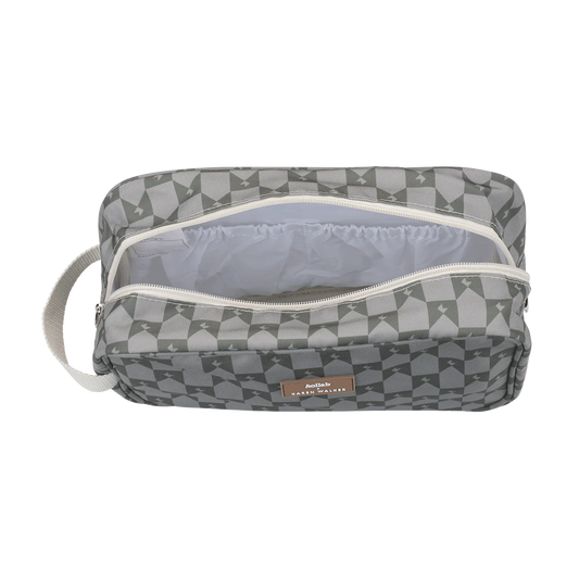Kollab x Karen Walker Travel Bag - Olive/Sage Monogram