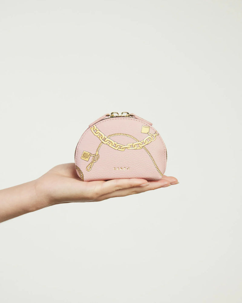 Saben Gaia Mini Pouch - Desert Rose Chain Print