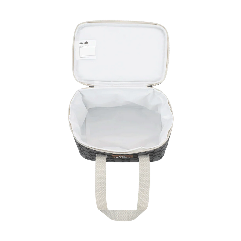 Kollab x Karen Walker Lunch Box - Sage/Olive Monogram