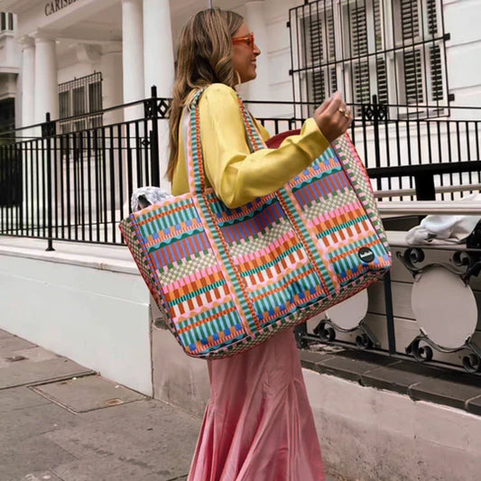 Kollab Carryall Cargo - Blocks & Stripes