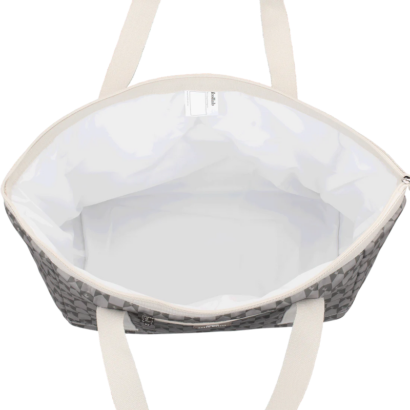 Kollab x Karen Walker Tote Bag - Sage/Olive Monogram