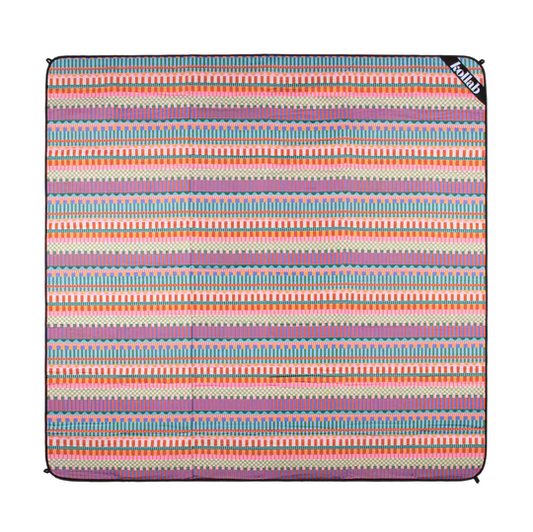 Kollab Picnic Mat - Blocks & Stripes