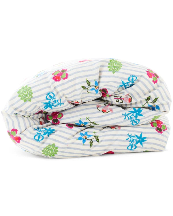 Kip & Co Anna Spiro Malabar Embroidered Linen Quilt Cover King