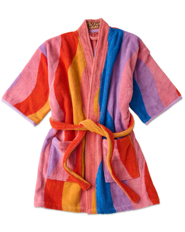 Kip & Co Surfs Up Terry Mini Robe S/M