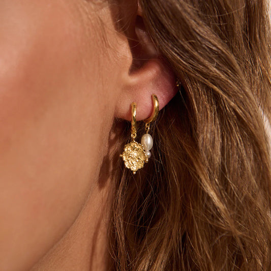 Murkani Loved Always Huggies in 18kt Gold Plate