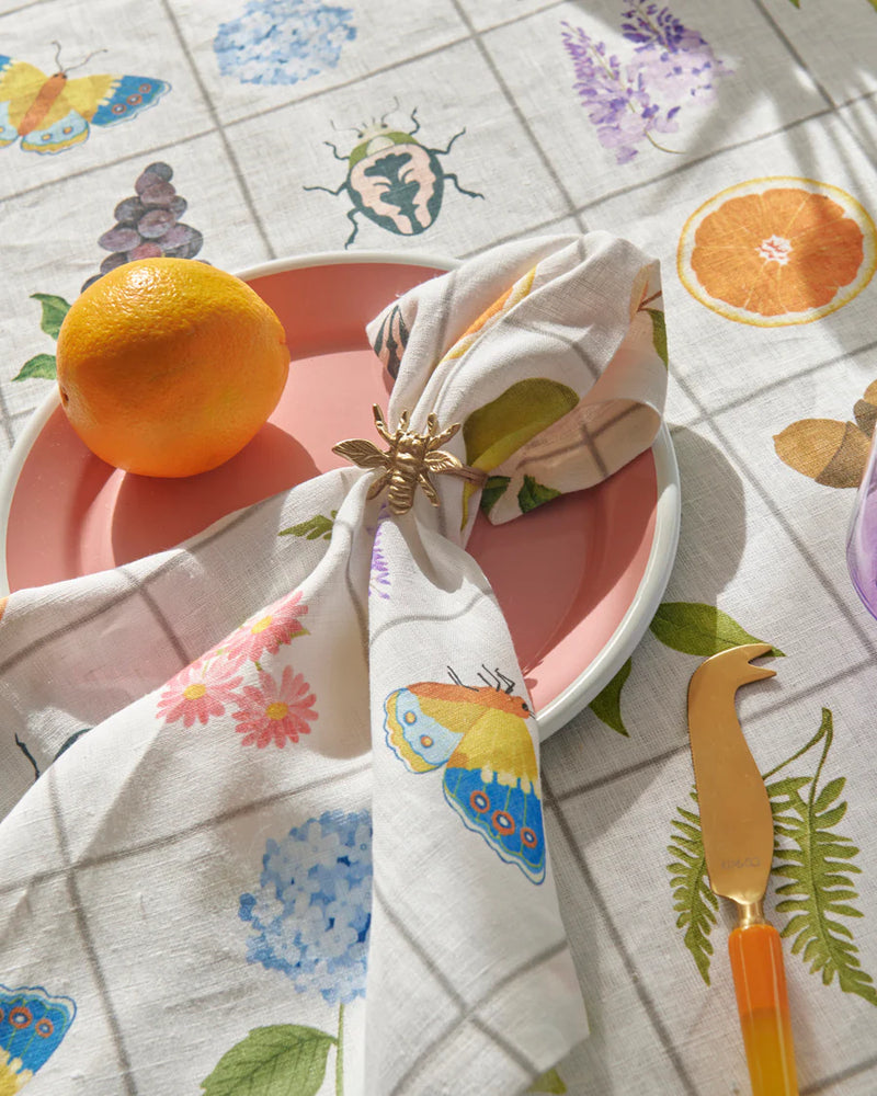 Kip & Co Prairie Linen Tablecloth Large Rectangular