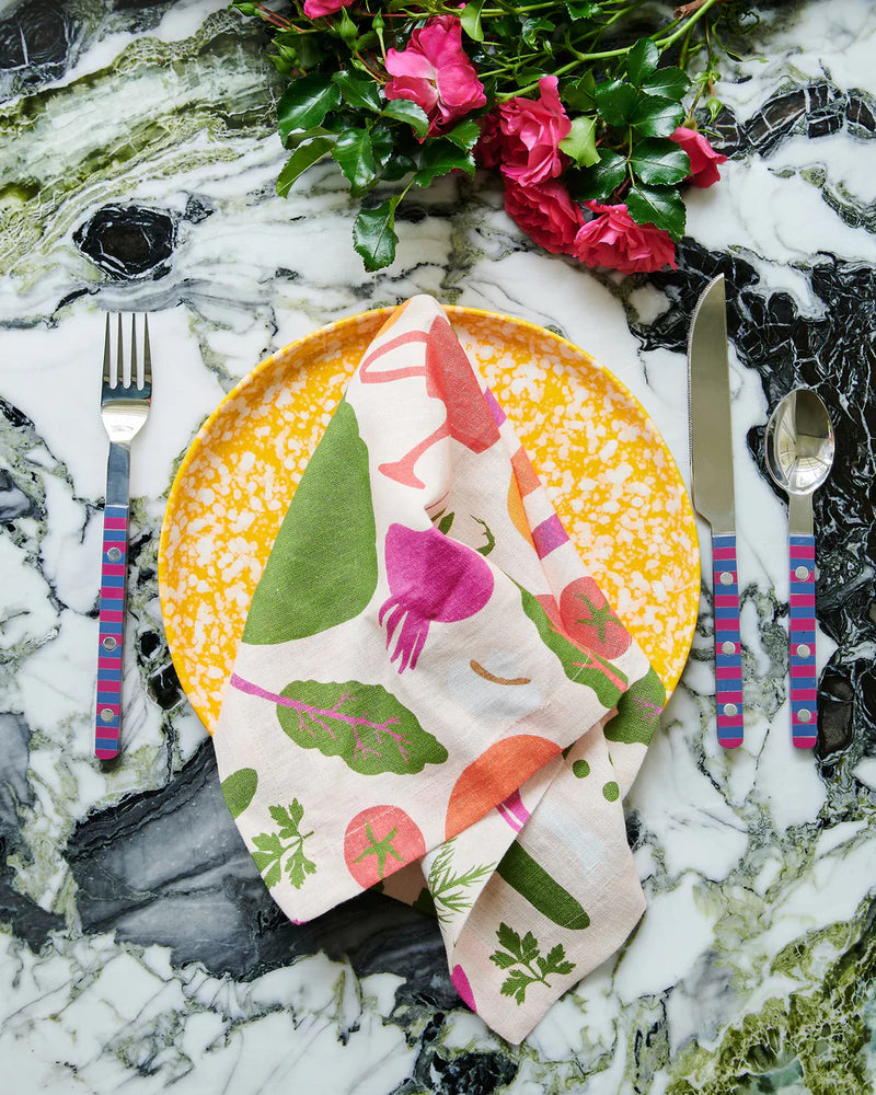Kip & Co x Stephanie Alexander Stephanie's Harvest Linen 4p Napkin Set