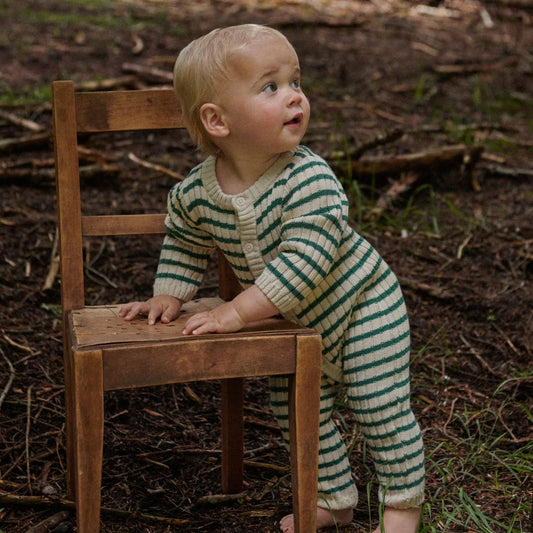 Nature Baby Lou Suit - Pine Sailor Stripe