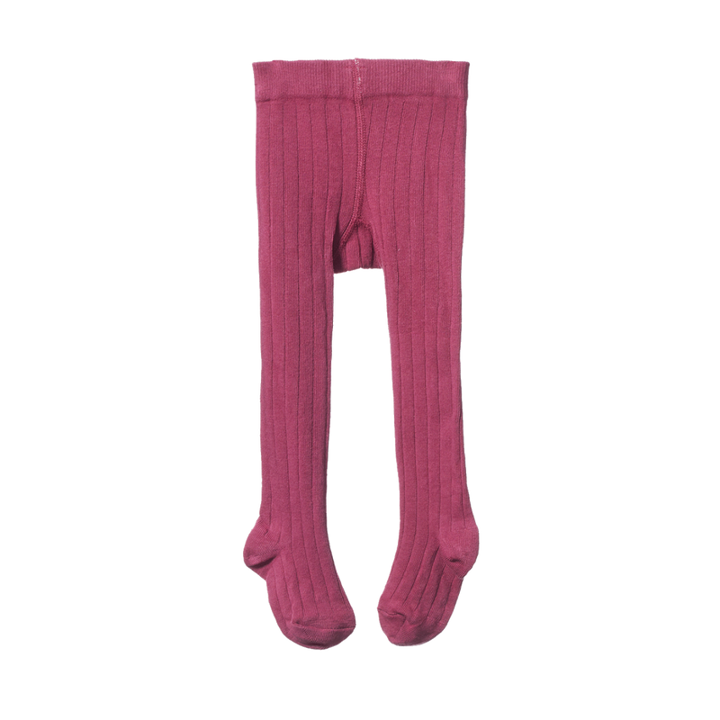 Nature Baby Organic Cotton Tights - Jam