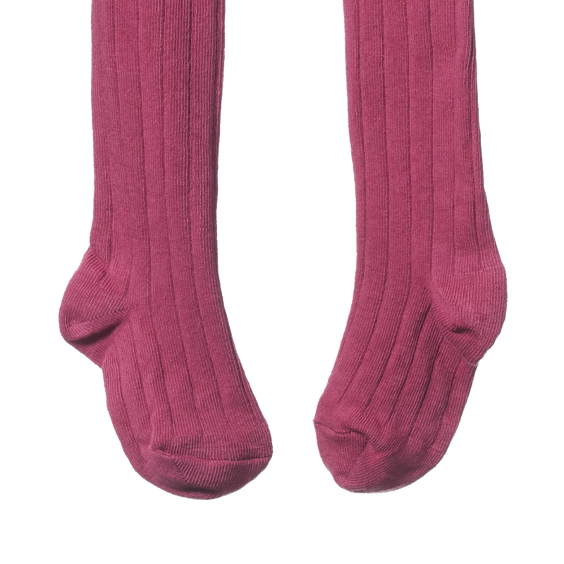 Nature Baby Organic Cotton Tights - Jam